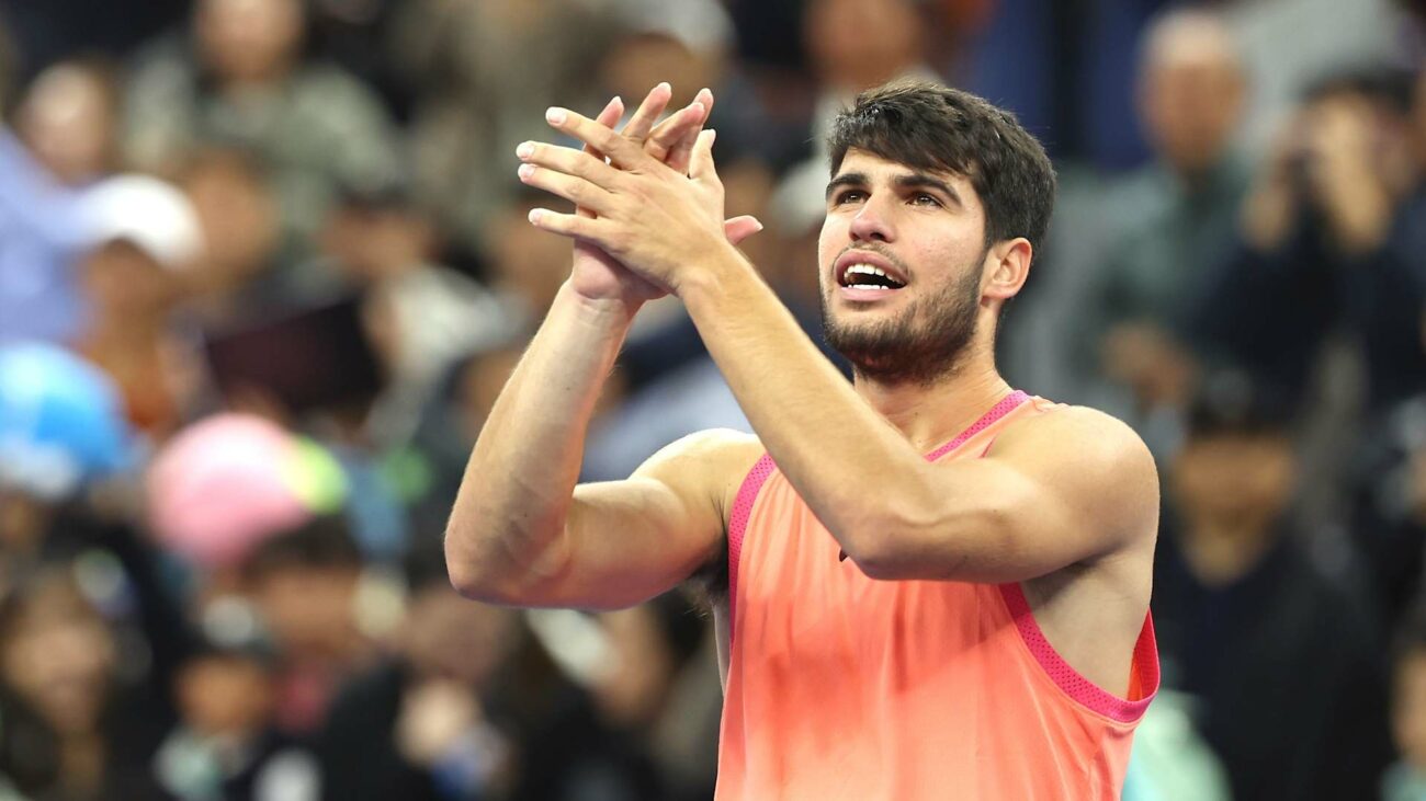 Alcaraz Reaches 50 Wins, 100 Hard-Court Wins in Shanghai