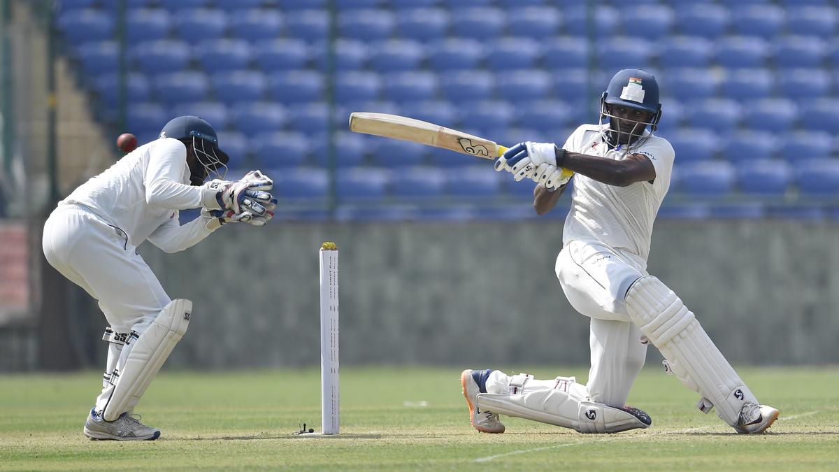 B. Sai Sudharsan's Double Century Powers Tamil Nadu in Ranji Trophy Opener