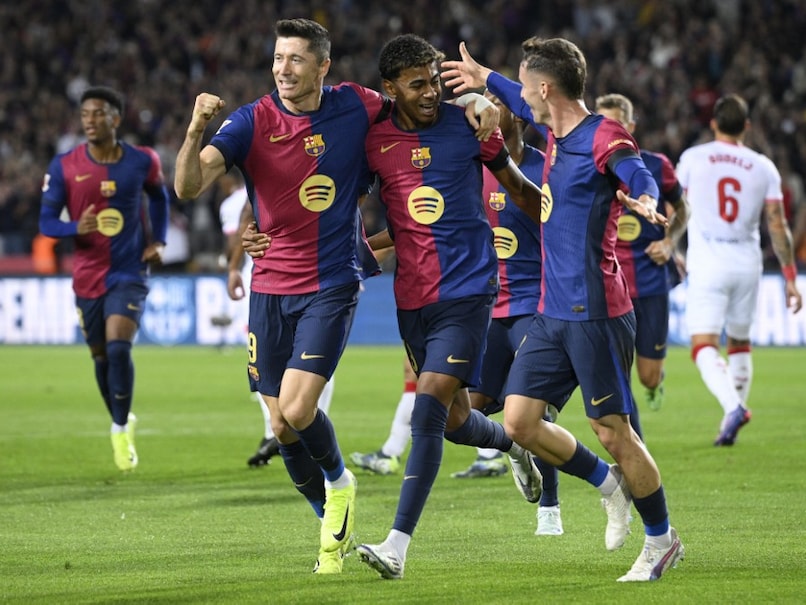 Barcelona Thrash Sevilla 5-1 to Maintain La Liga Lead