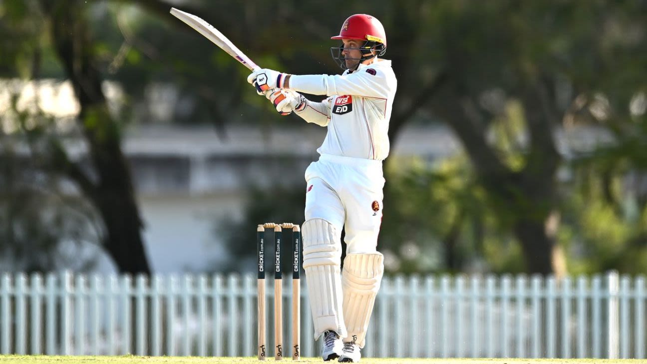 Carey's Century Puts South Australia in Command Against Queensland