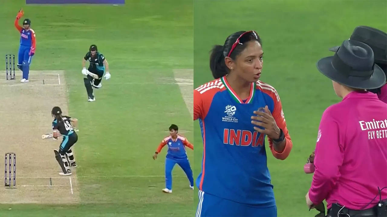 Harmanpreet Kaur Fumes Over Controversial Run-Out Denial in T20 World Cup