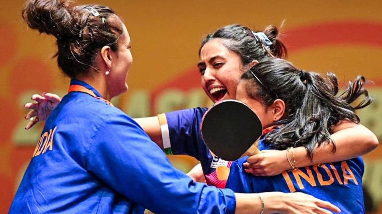 Indian Women's Table Tennis Team Secures Historic Medal at Asian Championships