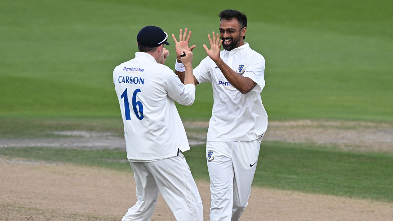 Jaydev Unadkat Extends Sussex Contract for 2025 and 2026 County Championship Seasons