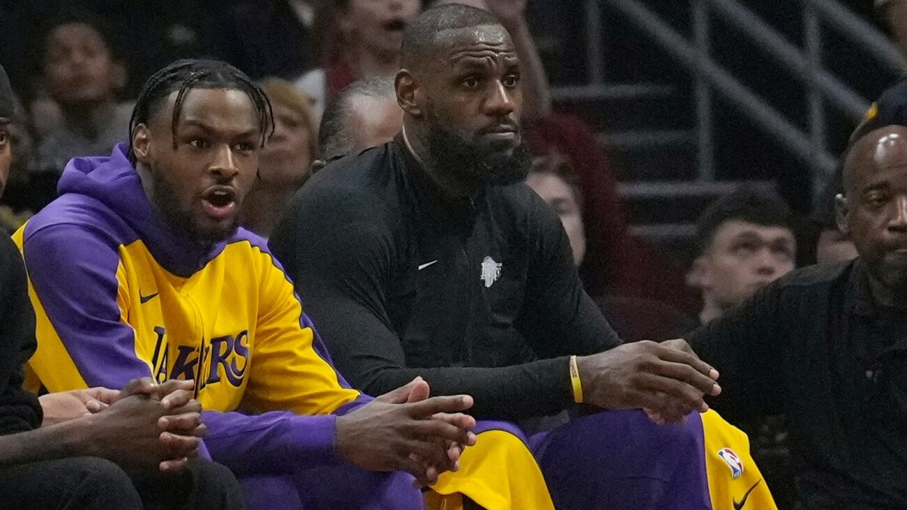 LeBron James and Son Bronny Make History in Lakers' Loss to Cavaliers