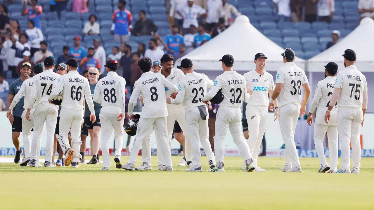 New Zealand Stuns India, Claims Historic Test Series Victory