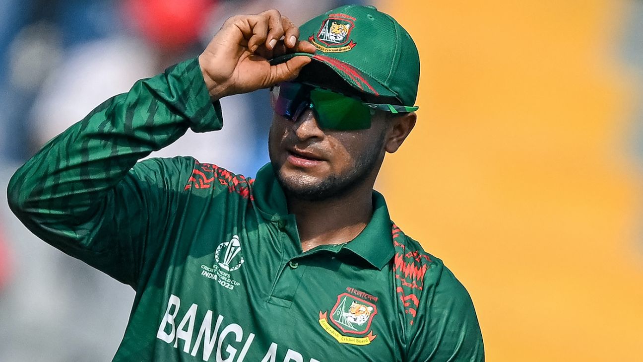 Shakib Al Hasan Likely to Miss Afghanistan ODIs Due to Emotional Toll