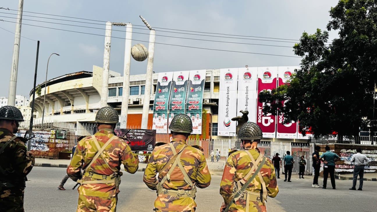 Shakib Al Hasan Protests Erupt Outside Bangladesh Stadium