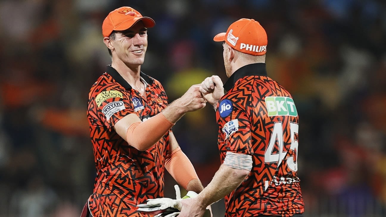 Sunrisers Hyderabad Retain Klaasen, Cummins, and Sharma for IPL 2025