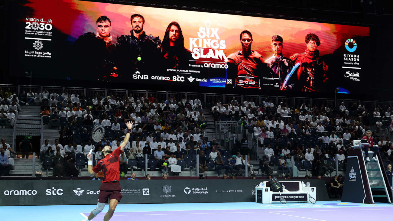 Tennis Kings Rake in Millions at Lucrative Six Kings Slam Exhibition