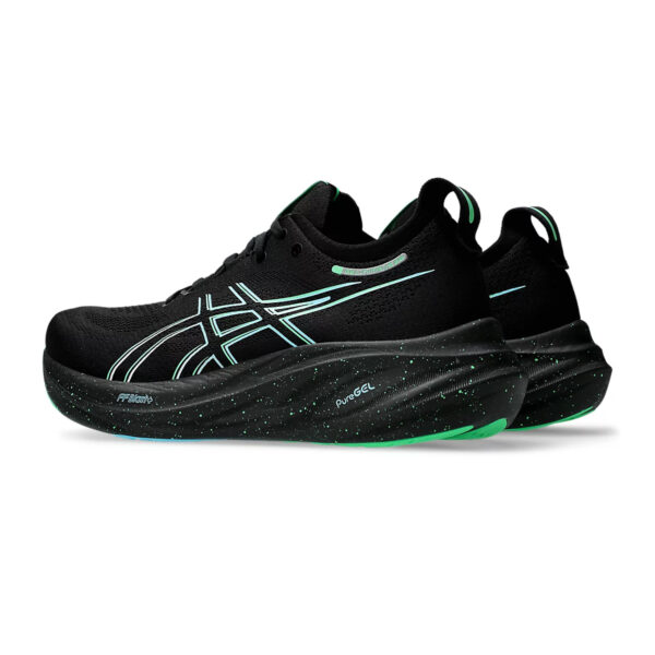 Asics GEL-NIMBUS 26 Running Shoes (Black/Soothing Sea)