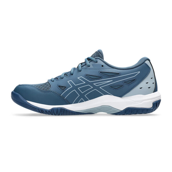 Asics Gel Rocket 11 Badminton Shoes (Vintage Indigo/White)