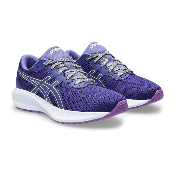 Asics GEL-EXCITE 10 GS Running Shoes (Eggplant/Glow Yellow)