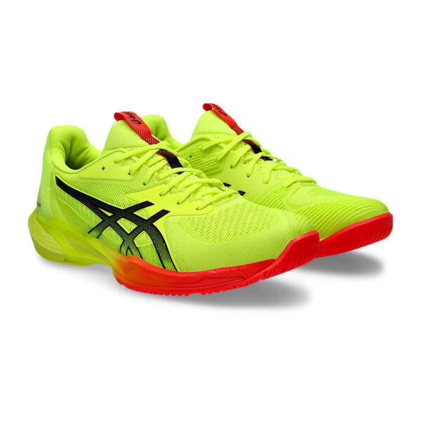 Asics Solution Speed FF3 PARIS Tennis Shoes (Safety Yellow/Black)