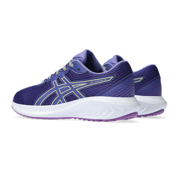 Asics GEL-EXCITE 10 GS Running Shoes (Eggplant/Glow Yellow)