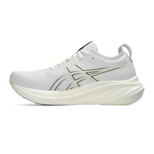 Asics GEL-NIMBUS 26 Running Shoes (White/Birch)