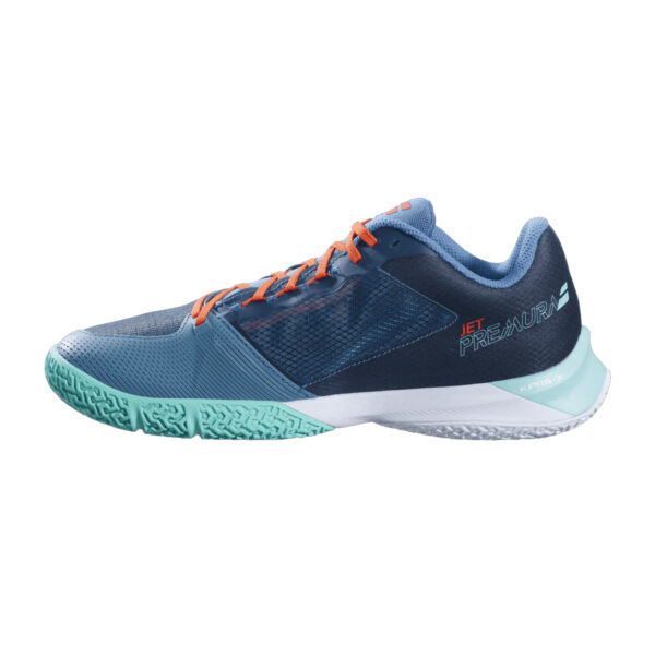 Babolat Jet Premura 2 Padel Shoes (Electric Green/Mandarin)