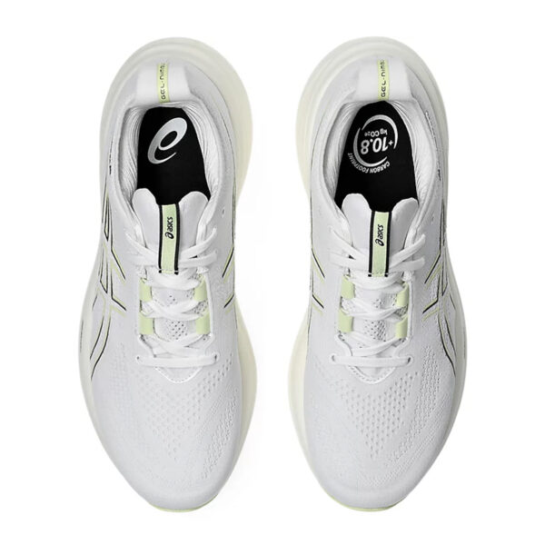 Asics GEL-NIMBUS 26 Running Shoes (White/Birch)