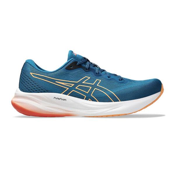 Asics GEL-PULSE 15 Running Shoes (Rich Navy/Faded Orange)