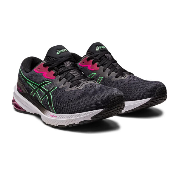 Asics GT-1000 11 Running Shoes (Black/Tourmaline)