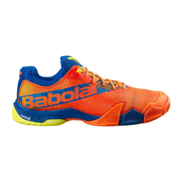 Babolat Jet Premura Padel Shoes (Orange/Dark Blue)