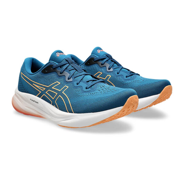 Asics GEL-PULSE 15 Running Shoes (Rich Navy/Faded Orange)