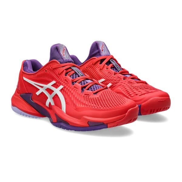 Asics Court FF3 Novak Tennis Shoes (Classic Red/White)