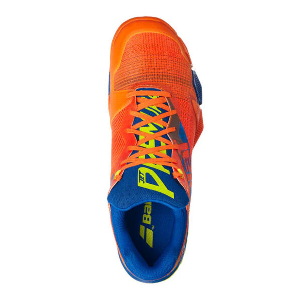 Babolat Jet Premura Padel Shoes (Orange/Dark Blue)