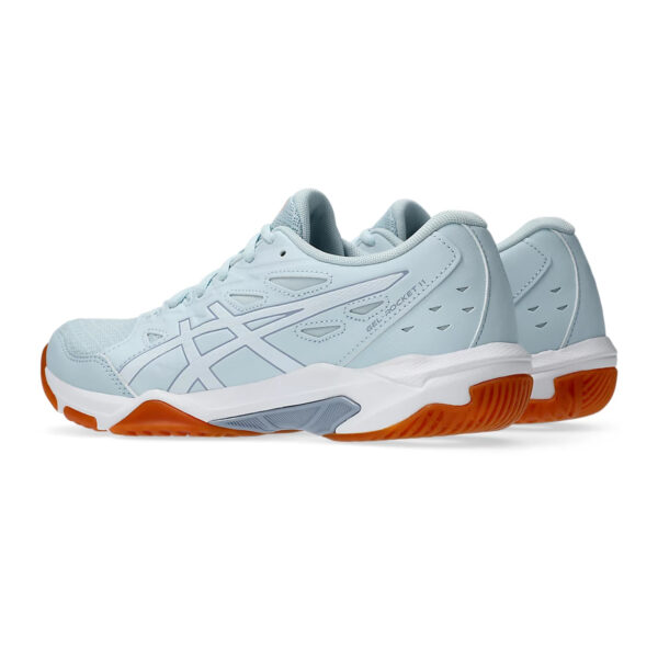 Asics Gel Rocket 11 Badminton Shoes (Cool Grey/White)