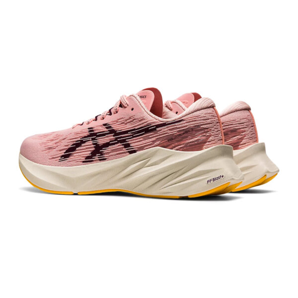 Asics NOVABLAST 3 Running Shoes (Frosted Rose/Deep Mars)