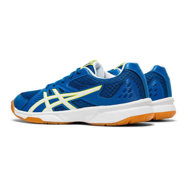 Asics Upcourt 3 Badminton Shoes (Lake Drive/White)