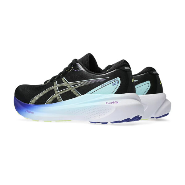 Asics GEL-KAYANO 30 Running Shoes (Black/Glow Yellow)