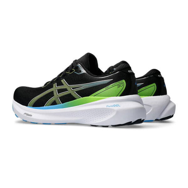 Asics GEL-KAYANO 30 Running Shoes (Black/Electric Lime)