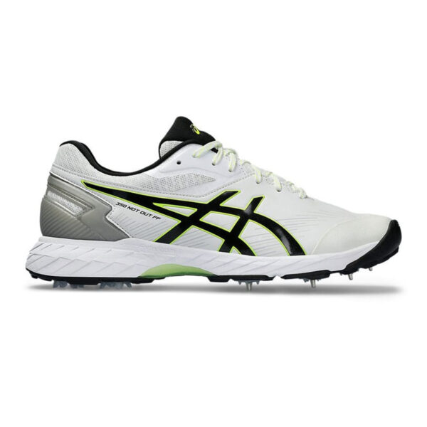 Asics 350 NOT OUT FF Cricket Shoes (White/Black)