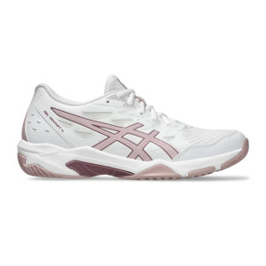 Asics Gel Rocket 11 Badminton Shoes (White/Watershed Rose)