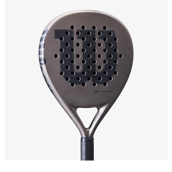 Wilson Carbon Force Padel Racquet (Grey)