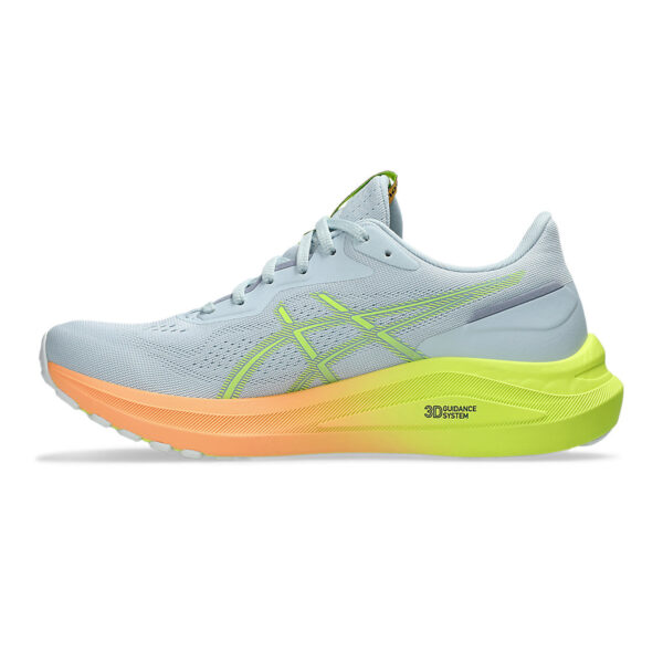 Asics GT-1000 13 PARIS Running Shoes (Cool Grey/Safety Yellow)