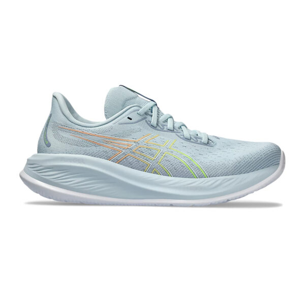 Asics GEL-CUMULUS 26 Running Shoes (Cool Grey/Safety Yellow)