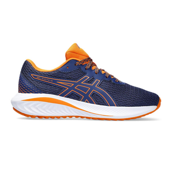 Asics GEL-EXCITE 10 GS Running Shoes (Deep Ocean/Bright Orange)