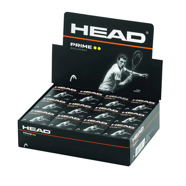 HEAD Prime Double Dot Squash Balls