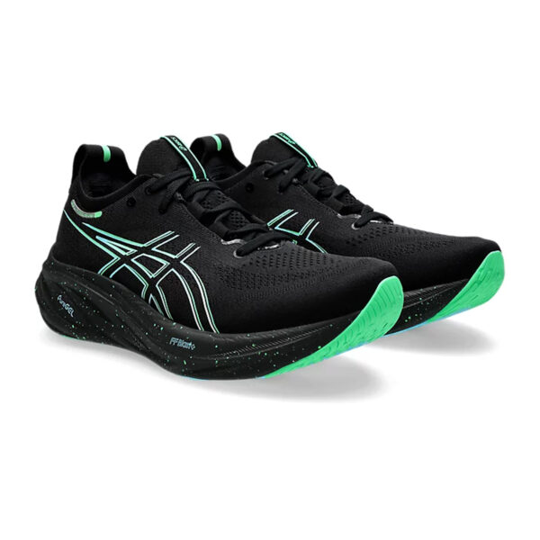 Asics GEL-NIMBUS 26 Running Shoes (Black/Soothing Sea)