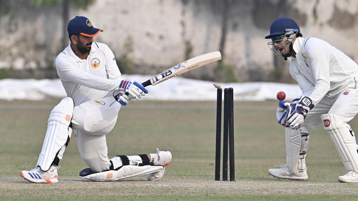 Chandigarh Nudges Ahead of Delhi in Ranji Trophy Contest