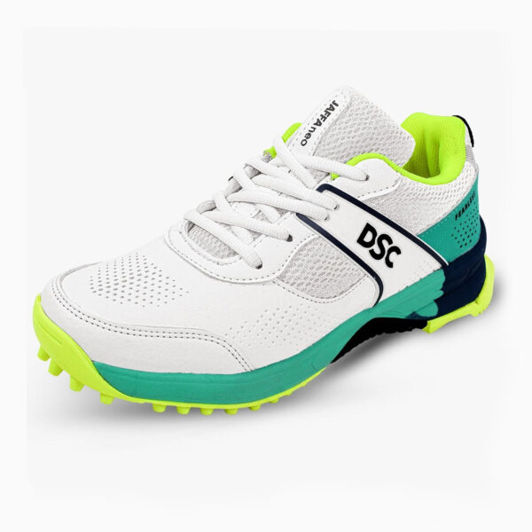 DSC Jaffa 22 Neo Cricket Shoes Lime Green