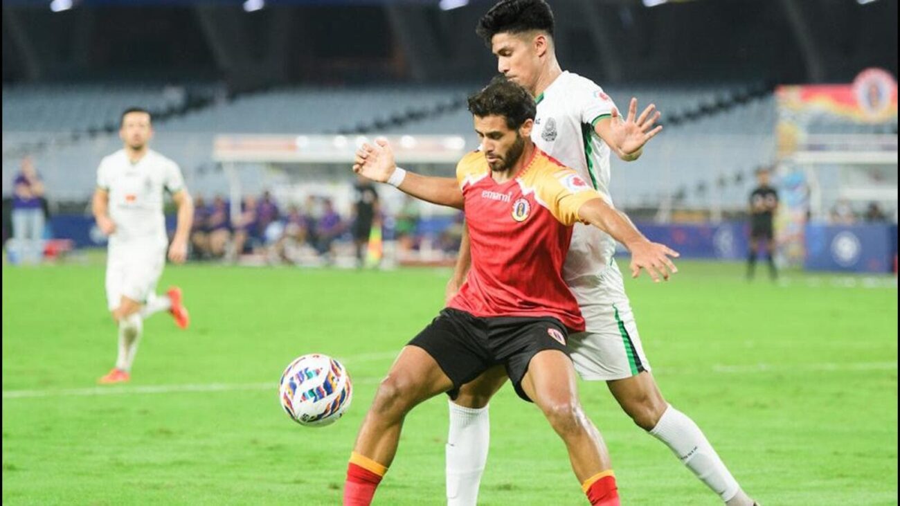 East Bengal Hold On for Draw Despite Nine-Man Disadvantage