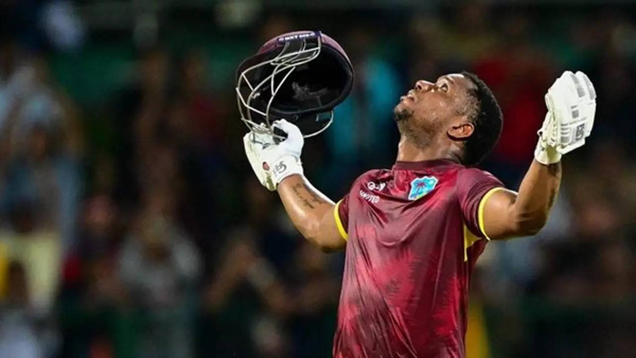 Evin Lewis's 94 Powers West Indies to Eight-Wicket ODI Victory Over England