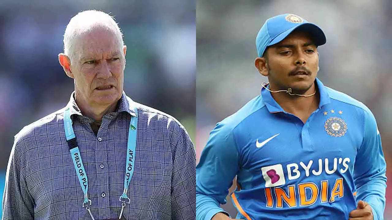 Greg Chappell Pens Letter of Support to Troubled Prithvi Shaw