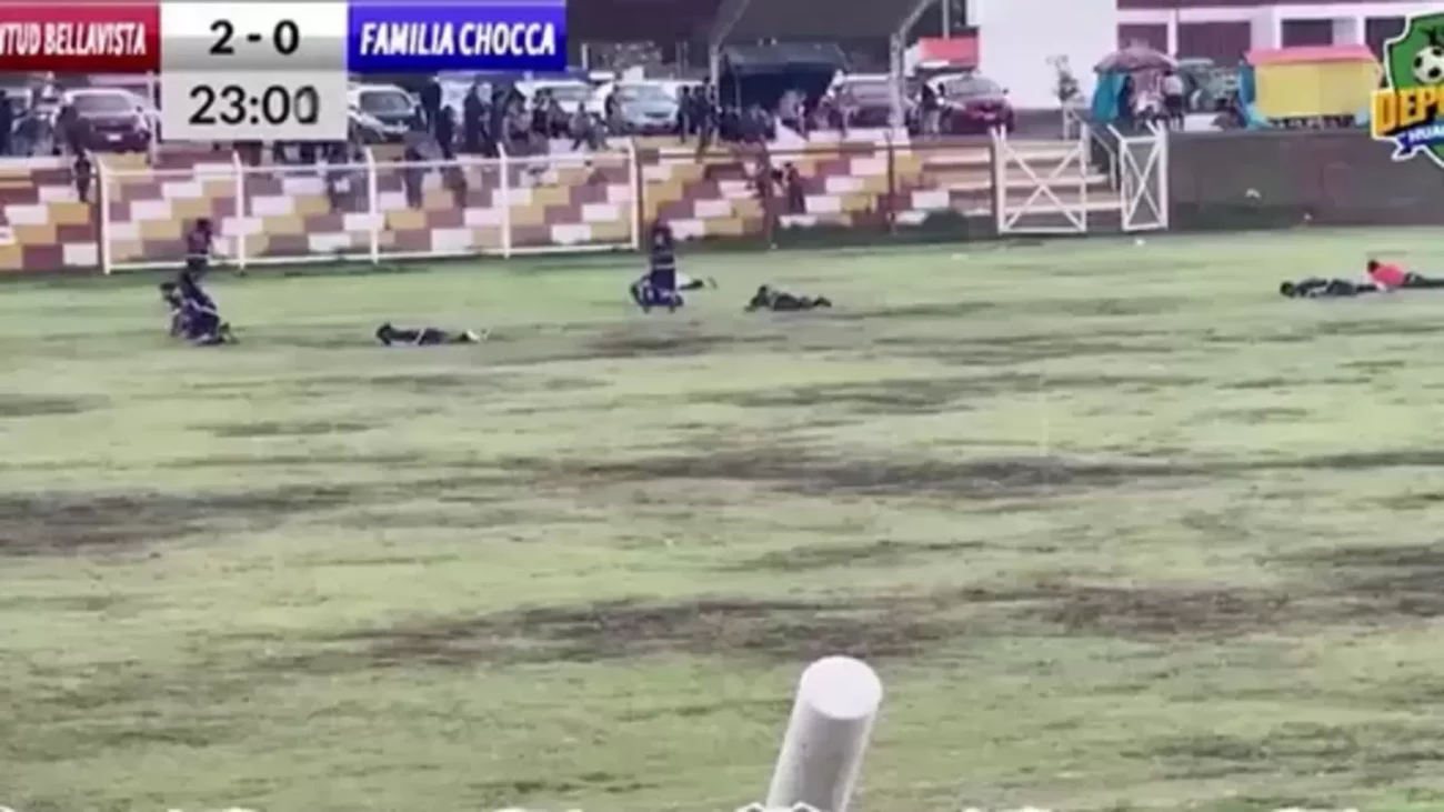 Lightning Strike Kills Peruvian Footballer During Match