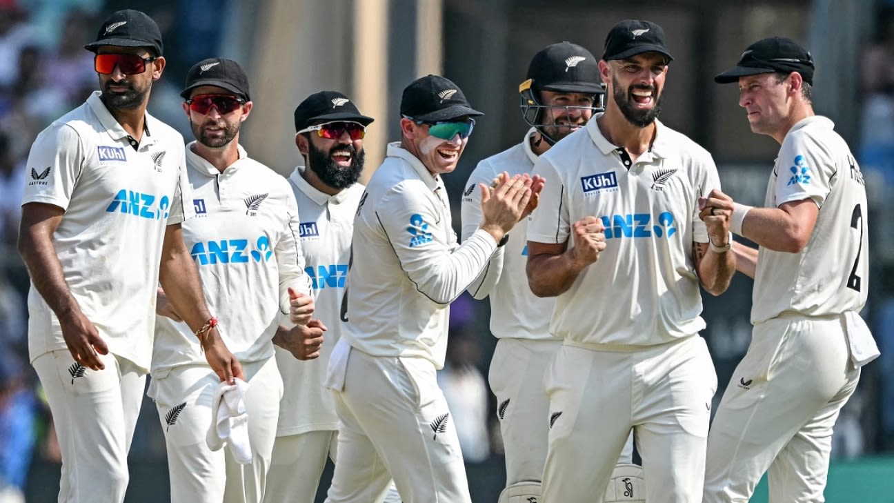 New Zealand Sweeps India 3-0, Latham Hails Aggressive Approach