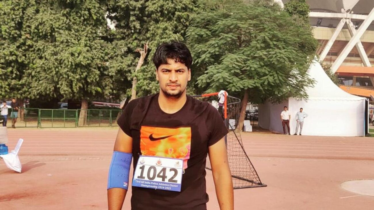 Sachin Yadav Breaks Meet Record in All India Police Athletics Championships