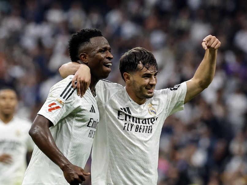 Vinicius Hat-Trick Powers Real Madrid to 4-0 Win Over Osasuna