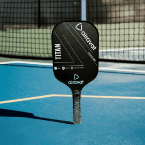 Airavat Titan 3K Carbon Pickleball Paddle (Black)
